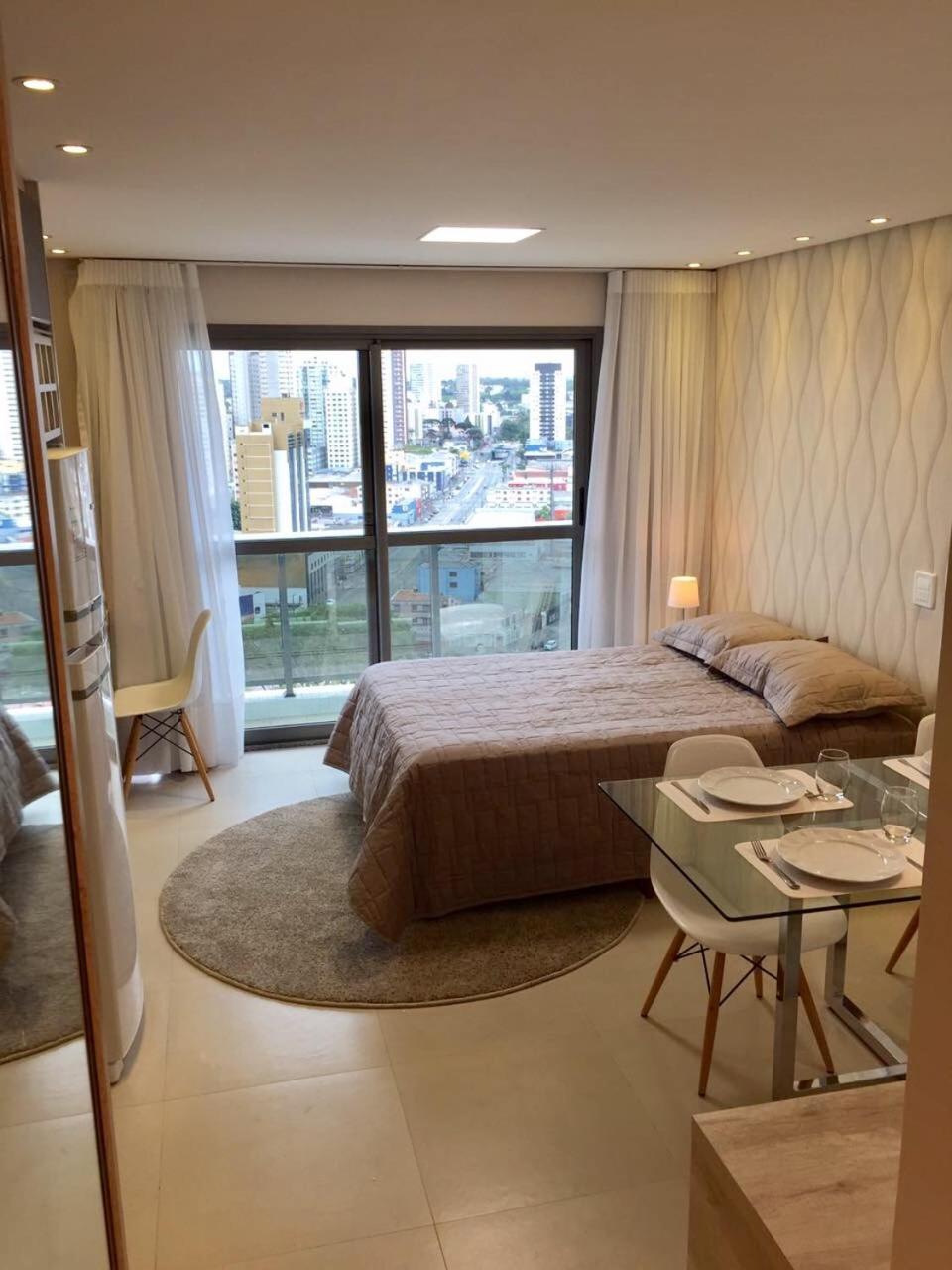 Estudio Moderno Com Linda Vista Para A Serra กูรีตีบา ภายนอก รูปภาพ