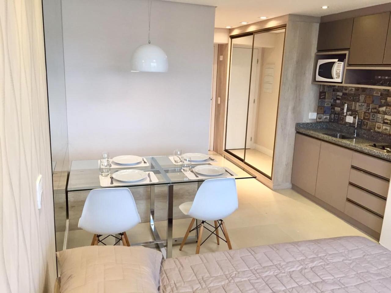Estudio Moderno Com Linda Vista Para A Serra กูรีตีบา ภายนอก รูปภาพ